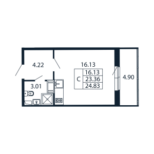планировка, фото №1