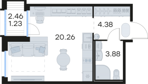 планировка, фото №1