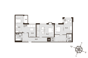 планировка, фото №1