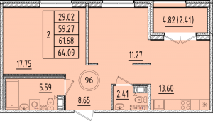 планировка, фото №1