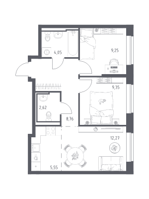 планировка, фото №1