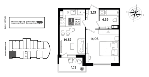 планировка, фото №1