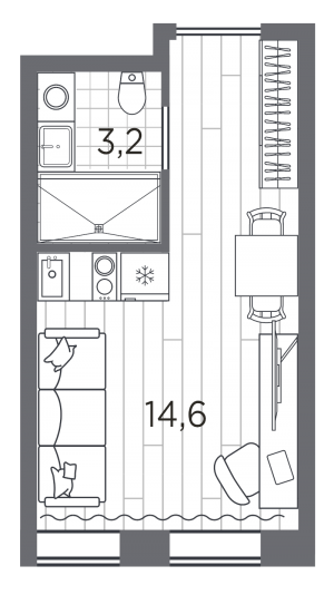 планировка, фото №1