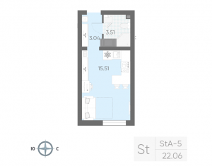 планировка, фото №1