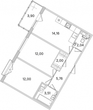 планировка, фото №1
