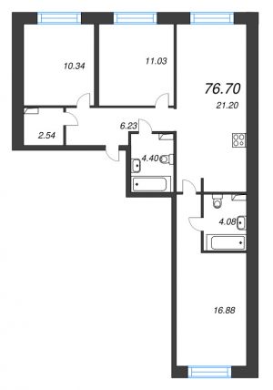 планировка, фото №1