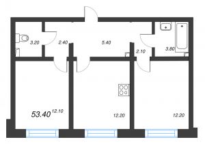 планировка, фото №1