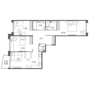 планировка, фото №1