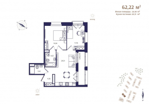 планировка, фото №1