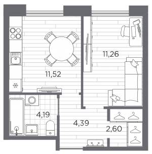 планировка, фото №1