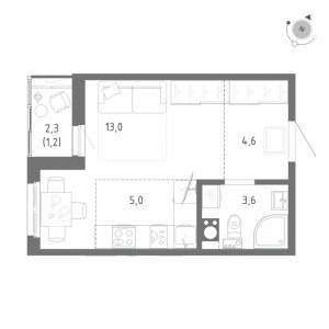 планировка, фото №1