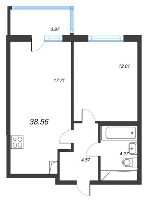 планировка, фото №1