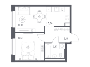 планировка, фото №1