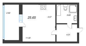 планировка, фото №1