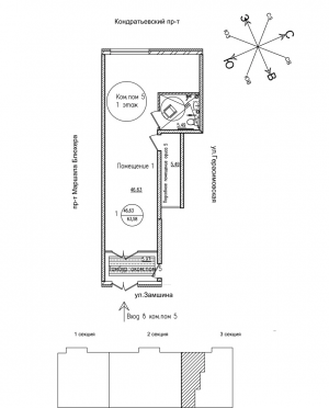 планировка, фото №1
