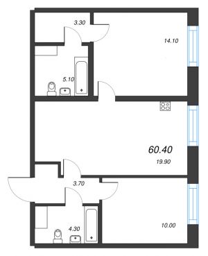 планировка, фото №1