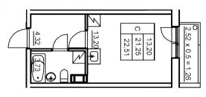 планировка, фото №1