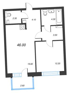 планировка, фото №1