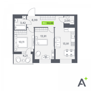 планировка, фото №1