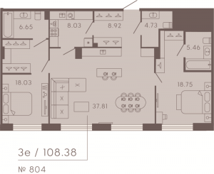 планировка, фото №1