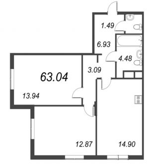 планировка, фото №1