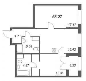 планировка, фото №1