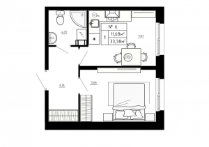 планировка, фото №1