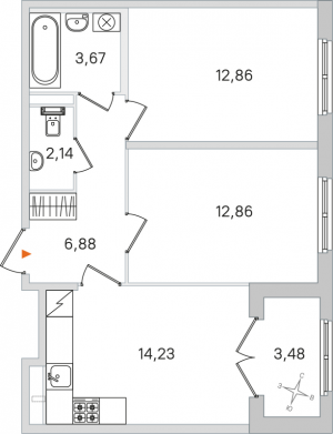 планировка, фото №1