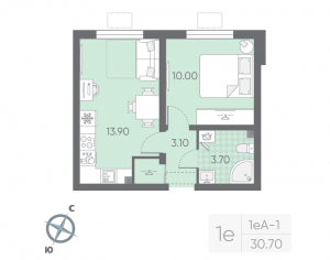 планировка, фото №1