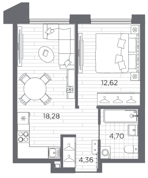 планировка, фото №1