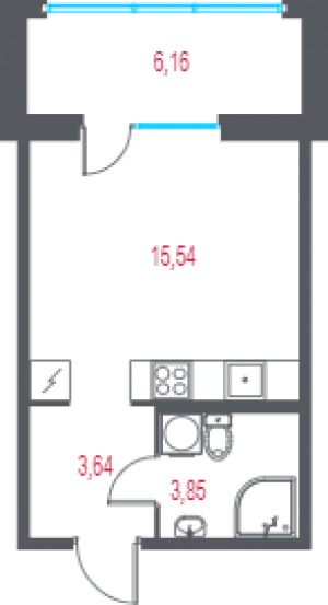 планировка, фото №1