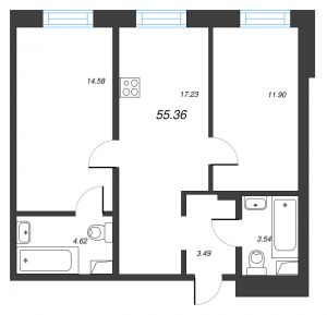 планировка, фото №1