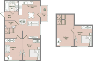 планировка, фото №1