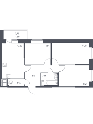 планировка, фото №1