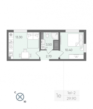 планировка, фото №1