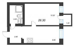 планировка, фото №1