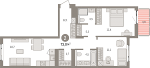 планировка, фото №1