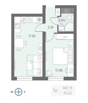 планировка, фото №1