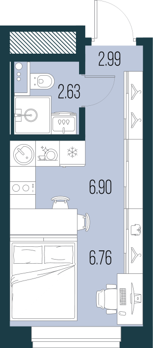 планировка, фото №1