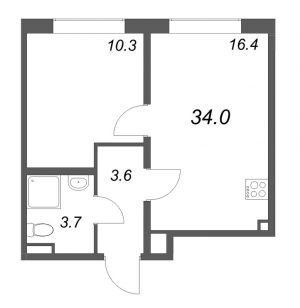 планировка, фото №1