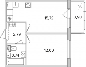 планировка, фото №1