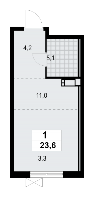 планировка, фото №1