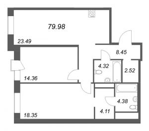 планировка, фото №1