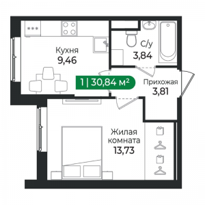 планировка, фото №1