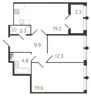 планировка, фото №1