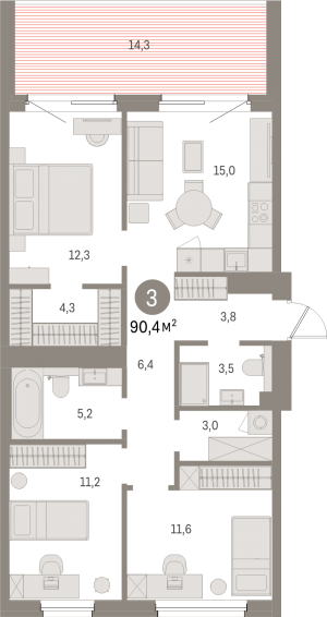 планировка, фото №1