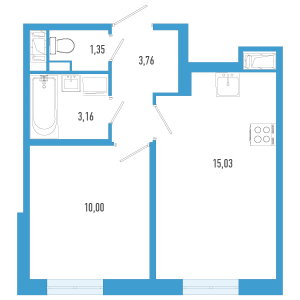 планировка, фото №1