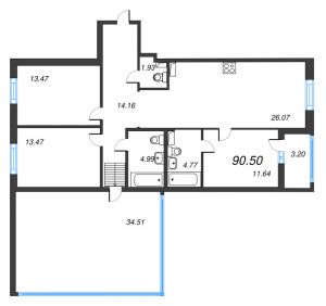 планировка, фото №1