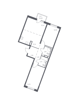 планировка, фото №1