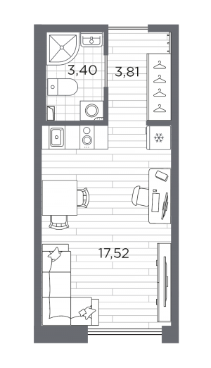 планировка, фото №1